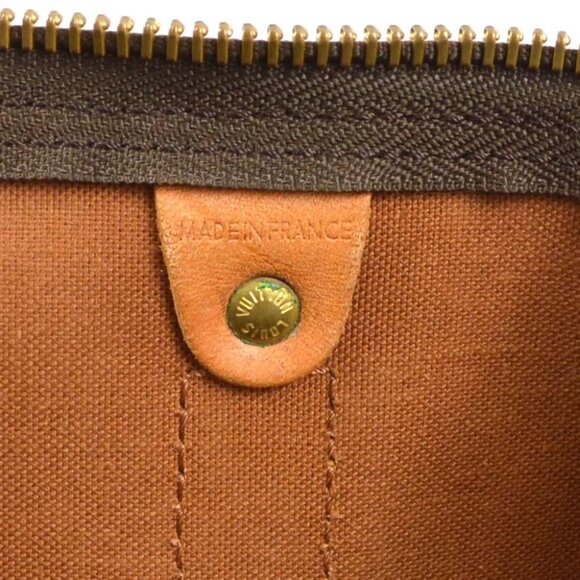 LOUIS VUITTON KEEPALL 60 TRAVEL HANDBAG PURSE MONOGRAM - Picture 8 of 11